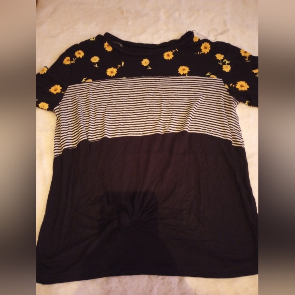 Flower print top